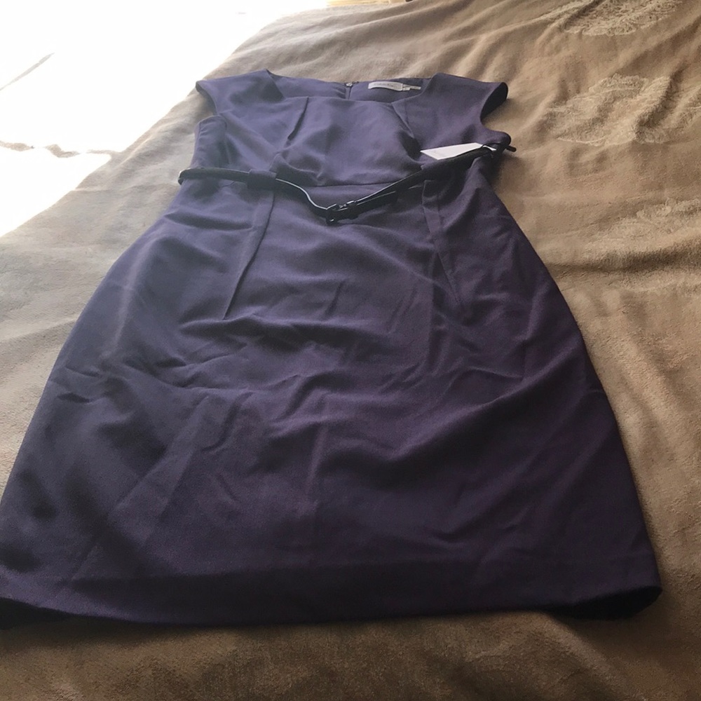 Purple Calvin Klein Dress
